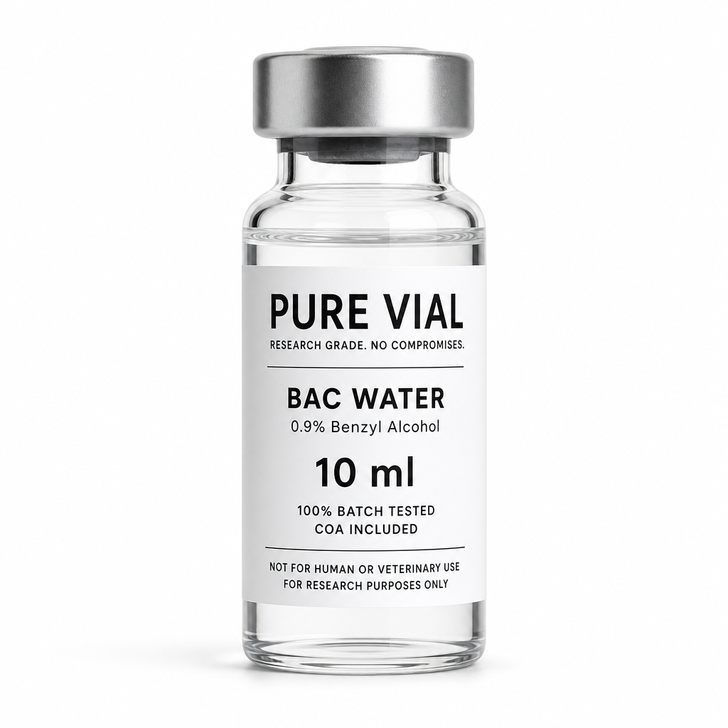 BAC Water — 10ml — Pure Vial research grade bacteriostatic water
